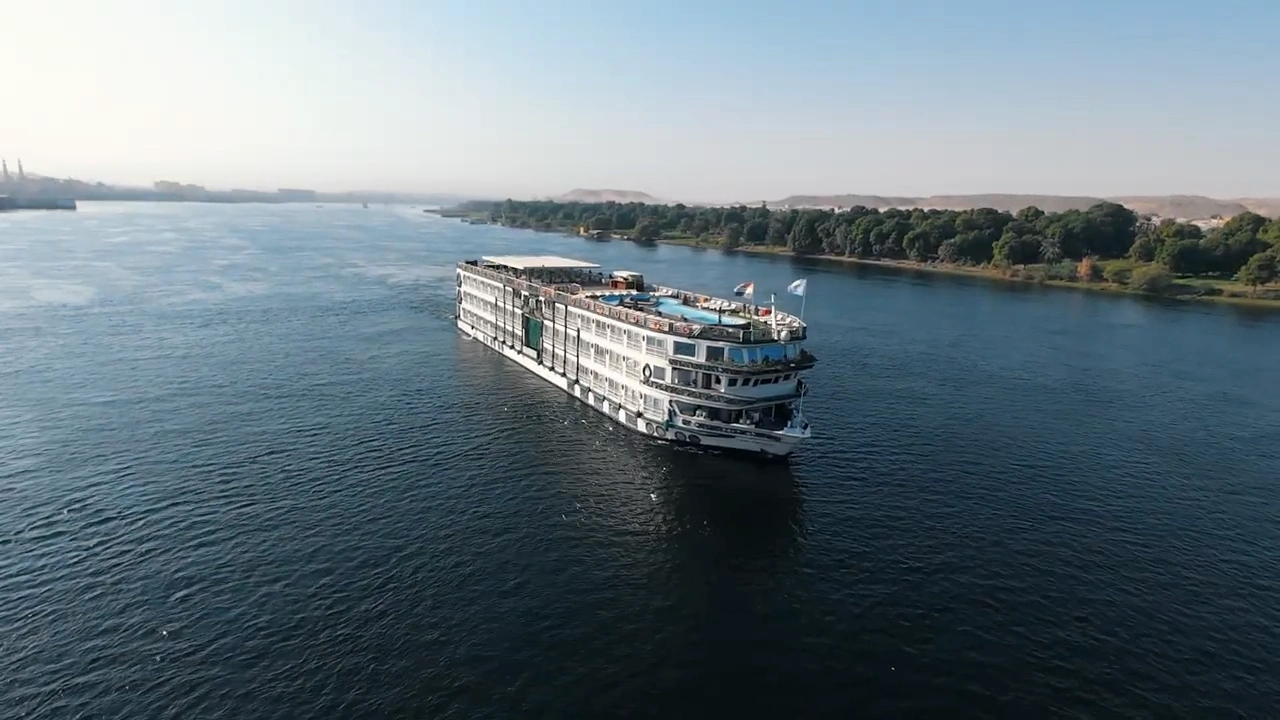 Exterior view of the Sonesta St. George I Nile Cruise Ship Nile cruise ship